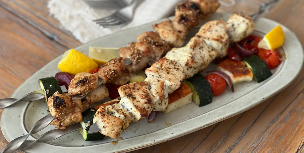 Chicken & Veggie Skewers