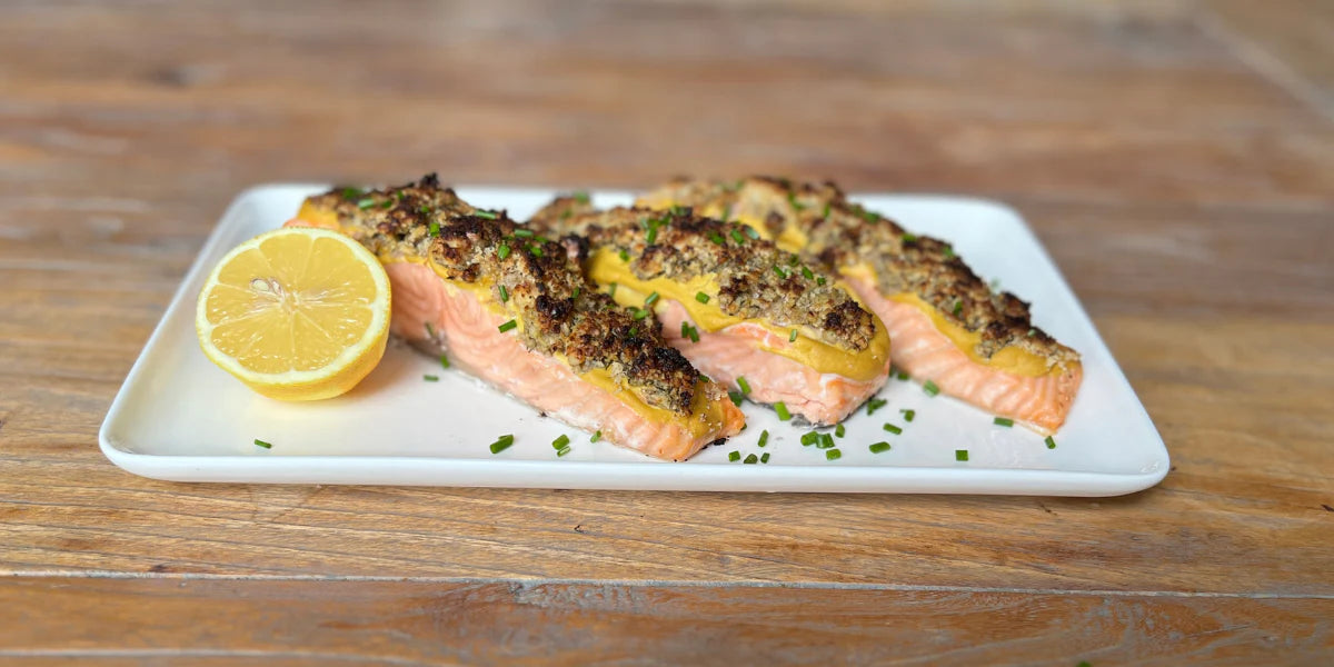 Walnut Crusted Salmon